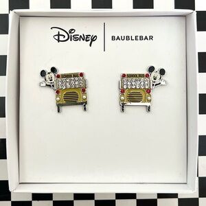 BaubleBar x Disney Mickey Mouse School Bus 🚌 Earrings